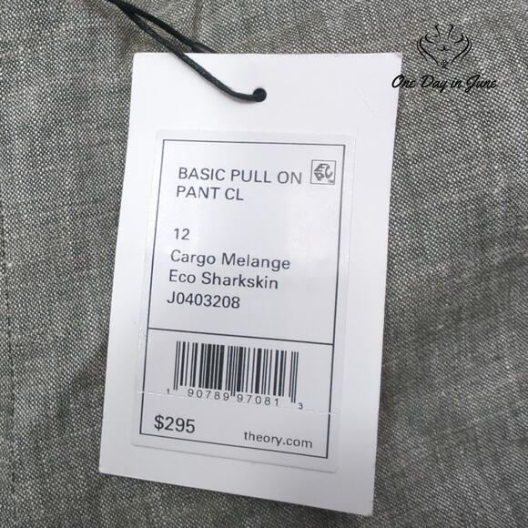 Theory Linen Pants Size 12 - Picture 2 of 6